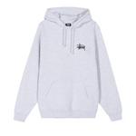 Худи Stussy Basic Hoodie 'Пепельный хизер' 1
