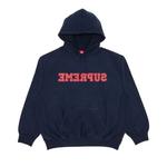 Худи Supreme Reverse Hooded Sweatshirt «Navy» 1