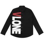 Рубашки на пуговицах Vlone Long-Sleeve Button Up Shirt 'Black' 1