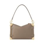 Сумки через плечо Louis Vuitton Side Trunk MM 'Таупе телячья кожа' 2