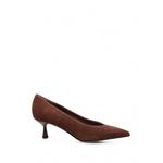 pointed-toe suede pumps 1