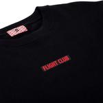 Свитера Flight Club Oversized Logo Crewneck 'Black' 3