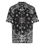paisley-print button-up shirt 1