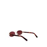 rimless oval-frame sunglasses 4