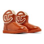 Ботинки UGG Telfar x Logo Mini Boot 'Crinkle - Spicy Pumpkin' 8