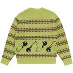 Свитеры Stussy Denim Tears Knit Sweater 'Зеленый' 2