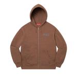 Толстовки Supreme Doughboy Zip Up Hooded Sweatshirt 'Brown' 1