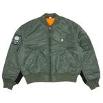 Бомберы Supreme x Bounty Hunter MA-1 'Olive' 1