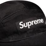 Кепки Supreme Washed Chino Twill Camp Cap 'Black' 3
