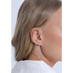Серьги-кольца с кристаллами Swarovski® – серебро 925 2