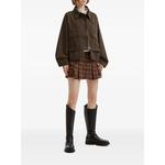 quilted-panel corduroy-collar jacket 2