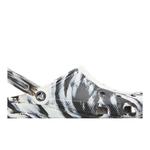 Сабо Crocs Classic Marbled Clog 'White Black' 2