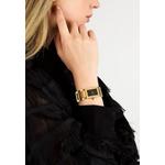 【2 года гарантии】KARL LAGERFELD Paris Collection 21X36mm женские золотые и черные квадратные браслет-часы кварцевые R0553103503 5