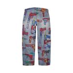 Джинсы Supreme Guns Embroidered Loose Fit Jean «Washed Indigo» 2