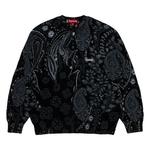 Свитера Supreme Printed Paisley Sweater 'Черный' 1
