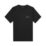 Футболки Balenciaga Corporate Logo Tee 'Черный/Белый' 1