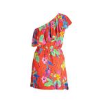 floral-print ruffled mini dress 2