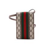 Ophidia Vertical Flap GG Coated Canvas Mini crossbody bag 2