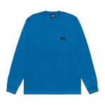 Футболка с длинным рукавом Stussy Basic StüSsy Long-Sleeve Tee 'Синий' 1