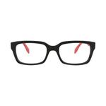 Очки Alexander McQueen Square-Frame Acetate Optical Frames 'Black Transparent' 1