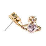 Серьги Vivienne Westwood Ariella 'Gold/Light Pink' 2
