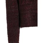 bouclé V-neck sweater 7