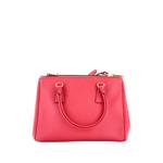 Маленькая сумка-тоут Double Zip Lux Saffiano Leather 2