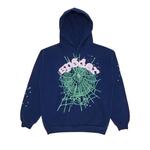 Худи Sp5der OG Web Hoodie «Navy» 1