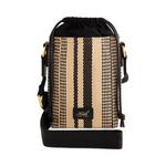 Мешочки Kith Striped Raffia Drawstring Pouch 'Сияющий' 1