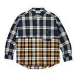 Фланелевые рубашки Palace Checkmate Drop Shoulder Рубашка 'Темно-синий' 1