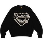 Свитера Human Made Low Gauge Вязаный свитер 'Черный' 1