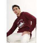 Мужской худи Relaxed Fit из хлопка с аутентичным резиновым принтом, для тренировок, премиум-вид, удобный 5