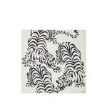 tiger-print silk scarf 2