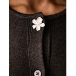 cardigan with enamelled button 5