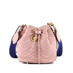 Маленькая сумка-ведро GG Marmont Matelasse Leather 1