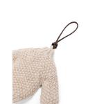 sequin-embellished knitted keyring 3