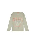 crystal-embellished distressed long-sleeve T-shirt 1