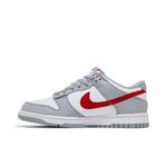 Кроссовки Nike Dunk Low GS 'Grey Red' 4
