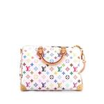 x Takashi Murakami Speedy Soft Bandouliere Bag Monogram Multicolor 30 satchel 1
