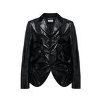ruched-detail blazer 1
