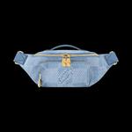 Поясные сумки Louis Vuitton Rush Bumbag 'Damier Denim 3d Cotton Canvas' 1