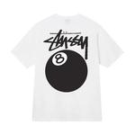 Футболки Stussy 8 Ball Tee 'Белый' 2
