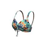 Топ бикини My Paradiso Navy Plus Cup с защипами спереди 2