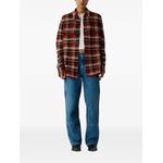 check-pattern cashmere shirt 2