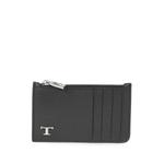 T Timeless grained leather cardholder 1