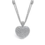 Колье Amore из белого золота с бриллиантами 1