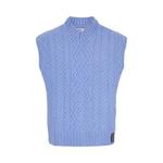 Жилеты Martine Rose Boiled Cable V-Neck Vest 'Cornflower Blue' 1