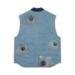 Жилеты Supreme x Nate Lowman Work Vest 'Деним' 2