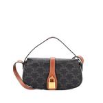 Сумка на плечо Tabou Clutch with Strap Triomphe Coated Canvas 1