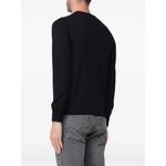 logo-embroidered wool sweater 2